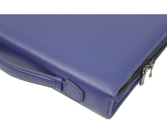 Купить Папка-портфель деловая из искусственной кожи Portfolio синяя, фото , изображение 6, характеристики, отзывы