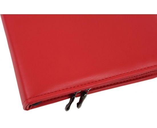 Купить Женская папка для документов А5 из эко кожи Portfolio Port1011 красная, фото , изображение 4, характеристики, отзывы