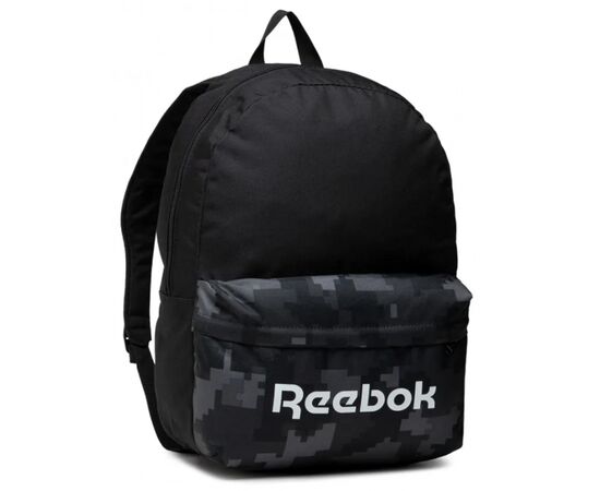 Купить Спортивний рюкзак 24L Reebok Act Core чорний із сірим, фото , характеристики, отзывы