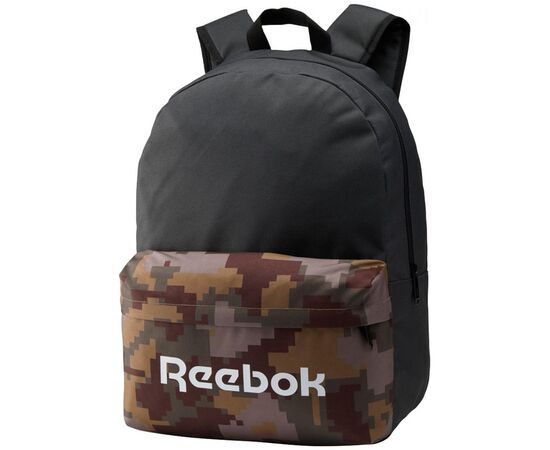 Купить Спортивний рюкзак 24L Reebok Act Core сірий з коричневим, фото , характеристики, отзывы