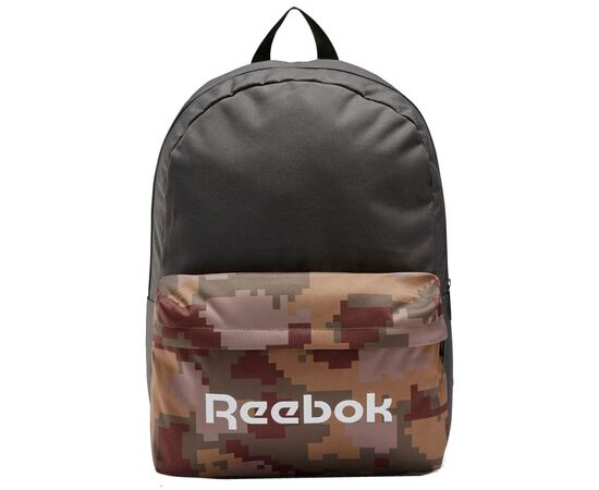 Купить Спортивний рюкзак 24L Reebok Act Core сірий з коричневим, фото , изображение 3, характеристики, отзывы