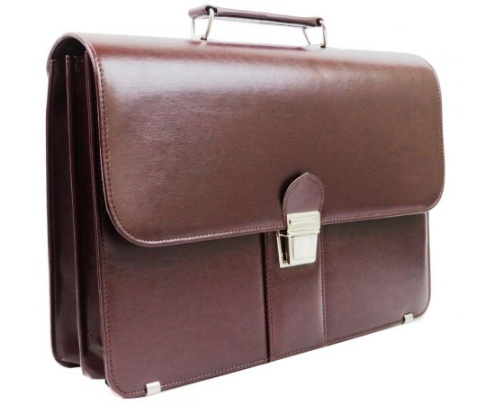 Купить Деловой портфель женский из эко кожи AMO SST08 бордовый, фото , изображение 2, характеристики, отзывы
