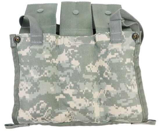 Купить Підсумок тактичний для трьох магазинів М16, M4 Molle II Bandoleer Ammunition Pouch піксель, фото , изображение 2, характеристики, отзывы