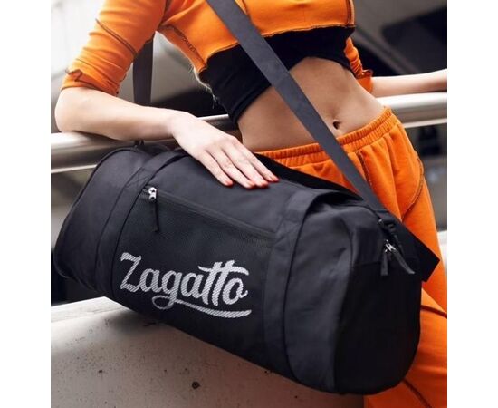 Купить Спортивна сумка 37L Zagatto On the Move чорна, фото , изображение 8, характеристики, отзывы