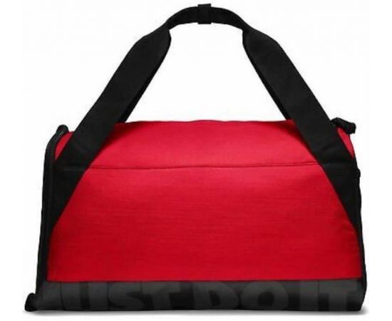 Купить Сумка спортивная для тренировок 40L Nike Brasilia Duffle Sports Gym Bag CK0939-657 красная, фото , изображение 3, характеристики, отзывы