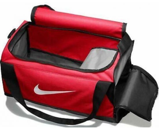 Купить Сумка спортивная для тренировок 40L Nike Brasilia Duffle Sports Gym Bag CK0939-657 красная, фото , изображение 7, характеристики, отзывы
