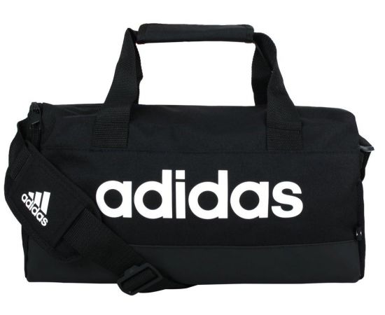 Купить Небольшая спортивная сумка 14L Adidas Essentials Logo Duffel Bag черная, фото , изображение 3, характеристики, отзывы