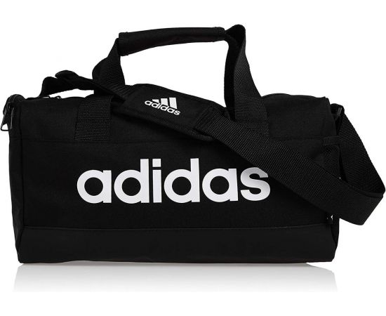 Купить Небольшая спортивная сумка 14L Adidas Essentials Logo Duffel Bag черная, фото , изображение 4, характеристики, отзывы