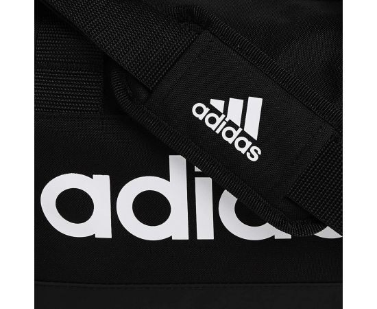 Купить Небольшая спортивная сумка 14L Adidas Essentials Logo Duffel Bag черная, фото , изображение 10, характеристики, отзывы