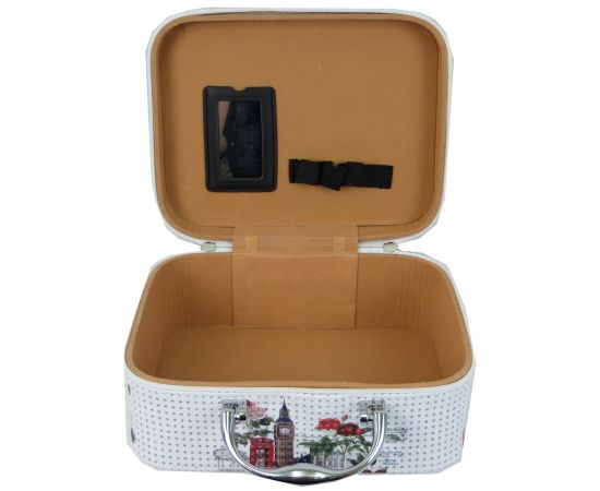 Купить Бьюти-кейс Loren London-Paris YHSD042501-1 белый, фото , изображение 5, характеристики, отзывы