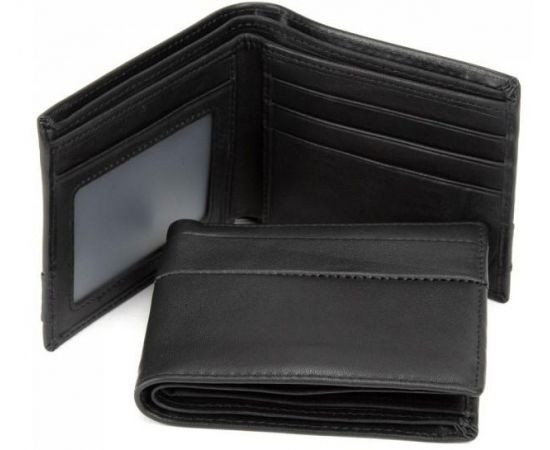 Купить Мужское портмоне Tiding Bag черный, фото , изображение 2, характеристики, отзывы