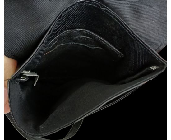 Купить Небольшая женская кожаная сумка для телефона, документов UP2 Fashion черная, фото , изображение 9, характеристики, отзывы