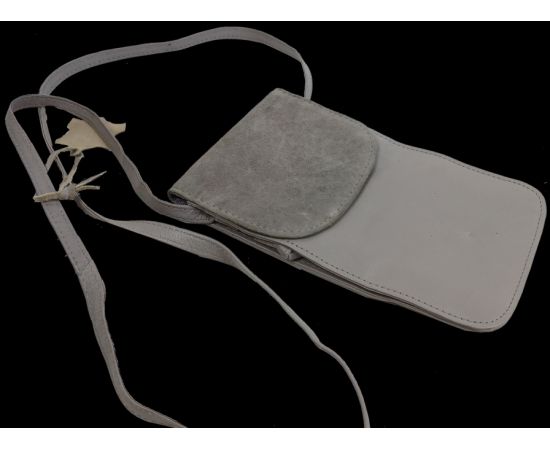 Купить Небольшая женская кожаная сумочка для телефона, документов UP2 Fashion серая, фото , изображение 4, характеристики, отзывы