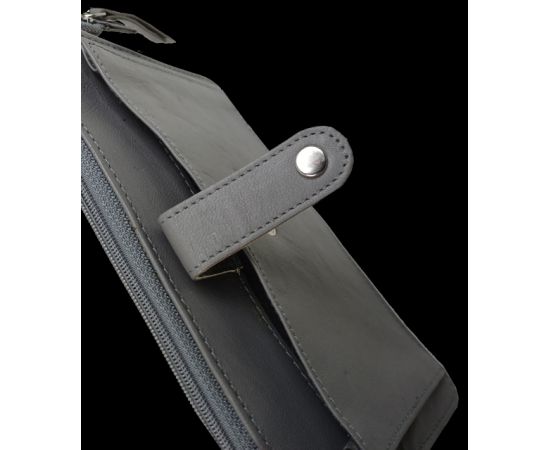 Купить Небольшая женская кожаная сумка, чехол для телефона, документов UP2 Fashion серая, фото , изображение 9, характеристики, отзывы