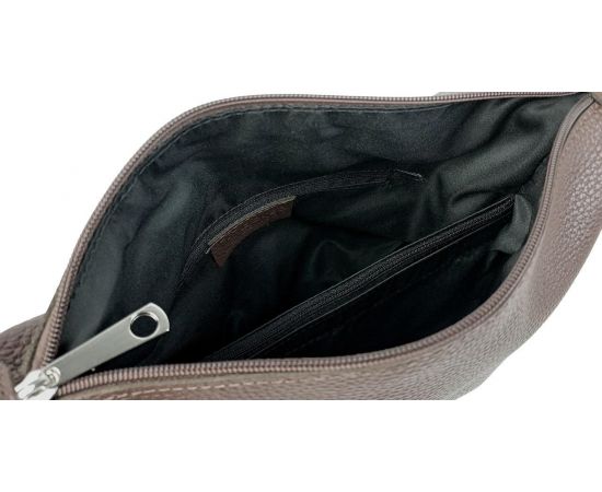 Купить Женская кожаная сумка Borsacomoda, Украина темно-коричневая, фото , изображение 8, характеристики, отзывы