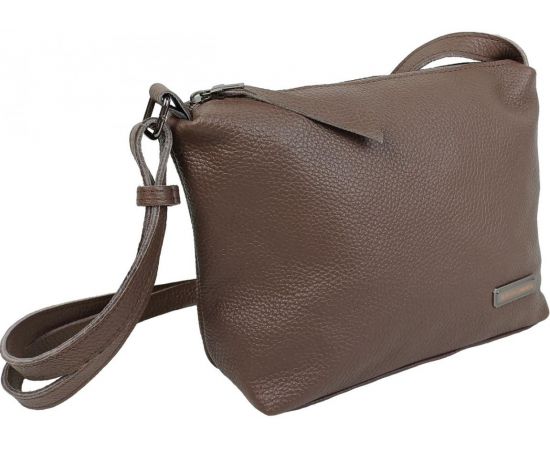 Купить Женская кожаная наплечная сумка Borsacomoda капучино, фото , изображение 2, характеристики, отзывы