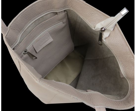 Купить Женская сумка из натуральной кожи Borsacomoda, Украина бежевая 845.018, фото , изображение 8, характеристики, отзывы