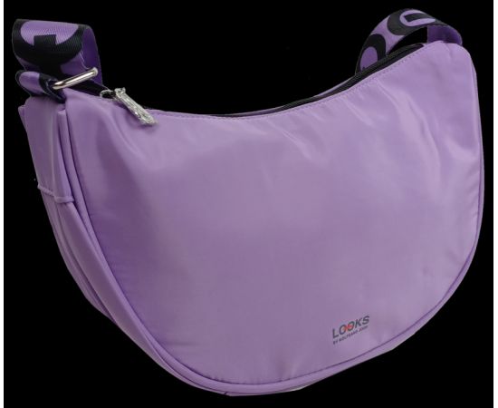 Купить Женская наплечная сумка Looks Hip Bag by Wolfgang Joop лиловая, фото , изображение 4, характеристики, отзывы