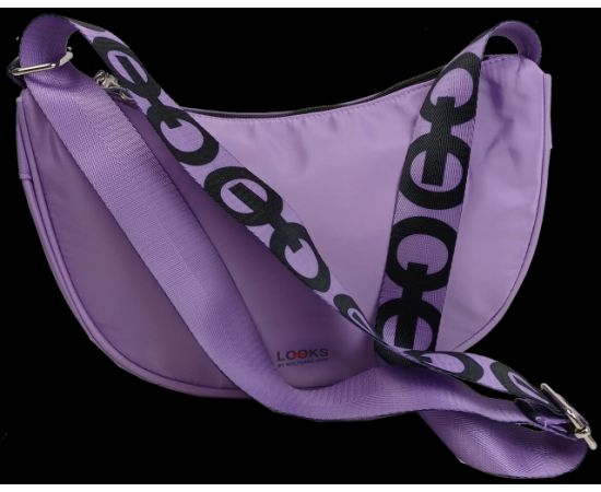 Купить Женская наплечная сумка Looks Hip Bag by Wolfgang Joop лиловая, фото , изображение 5, характеристики, отзывы