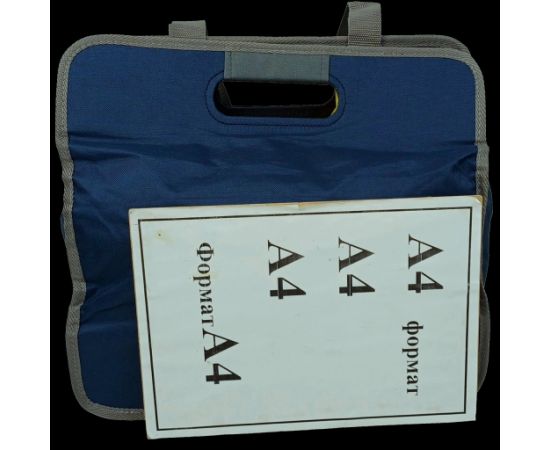 Купить Складная сумка шоппер для покупок с жестким дном 20L Clevaful синяя, фото , изображение 7, характеристики, отзывы