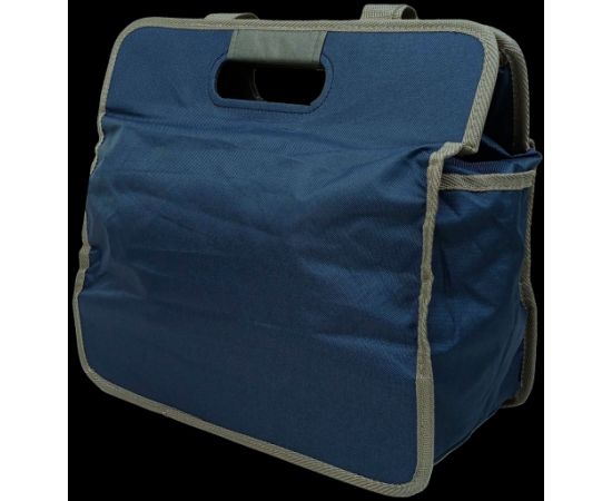 Купить Складная сумка шоппер для покупок с жестким дном 20L Clevaful синяя, фото , изображение 9, характеристики, отзывы