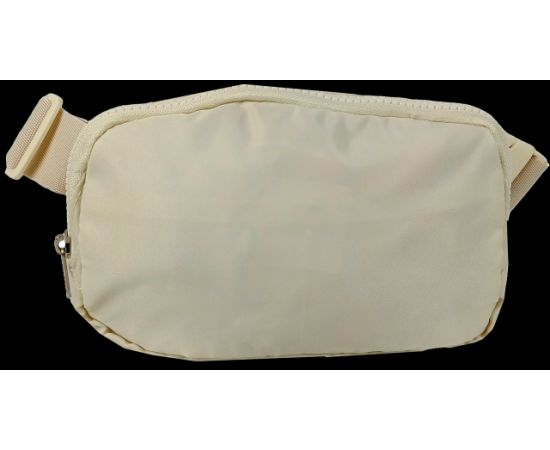 Купить Женская поясная сумка, бананка, набедренная сумка LS бежевая, фото , изображение 2, характеристики, отзывы