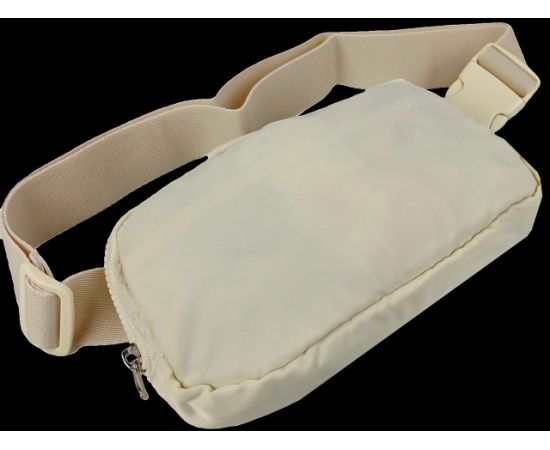 Купить Женская поясная сумка, бананка, набедренная сумка LS бежевая, фото , изображение 5, характеристики, отзывы