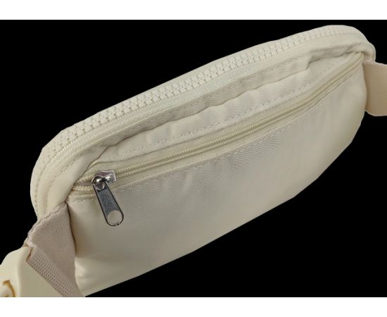 Купить Женская поясная сумка, бананка, набедренная сумка LS бежевая, фото , изображение 7, характеристики, отзывы