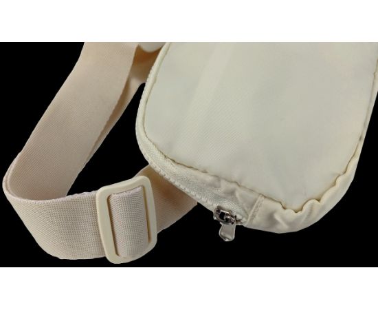 Купить Женская поясная сумка, бананка, набедренная сумка LS бежевая, фото , изображение 8, характеристики, отзывы