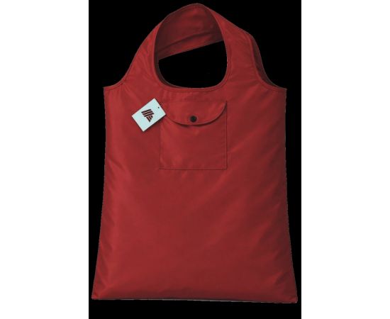 Купить Легкая складная сумка шоппер для покупок Riciclo 44х38 см бордовая, фото , характеристики, отзывы