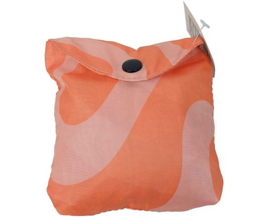 Купить Легкая складная сумка шоппер для покупок Aldi 44х38 см оранжевая с розовым, фото , изображение 3, характеристики, отзывы