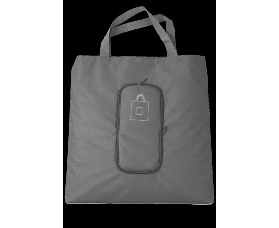 Купить Легкая складная сумка шоппер для покупок Jes Collection 43х41 см серая, фото , характеристики, отзывы