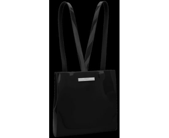 Купить Женская каучуковая сумка-рюкзак трансформер Zaxy Closer Bag черная, фото , изображение 4, характеристики, отзывы