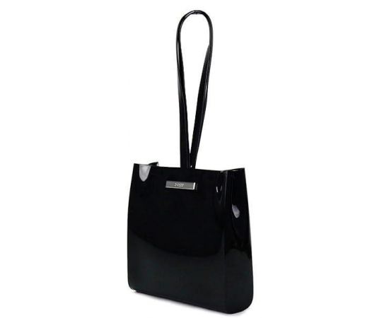 Купить Женская каучуковая сумка-рюкзак трансформер Zaxy Closer Bag черная, фото , изображение 7, характеристики, отзывы