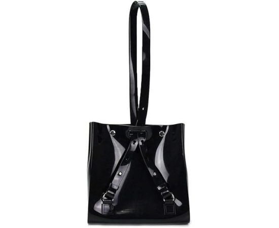 Купить Женская каучуковая сумка-рюкзак трансформер Zaxy Closer Bag черная, фото , изображение 9, характеристики, отзывы