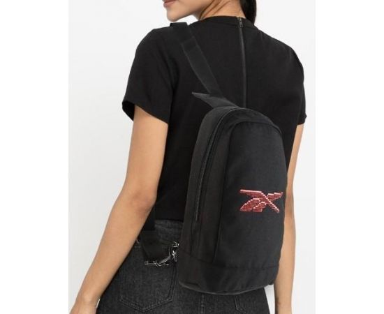 Купить Нагрудная сумка, слинг Reebok Mono Strap черная, фото , изображение 2, характеристики, отзывы