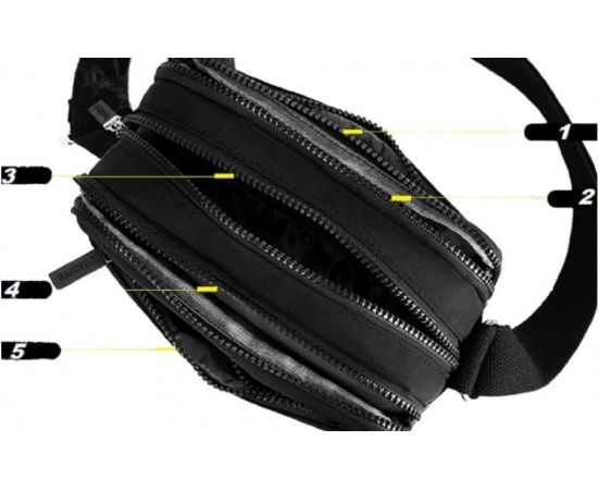 Купить Женское кроссбоди Confident черное, фото , изображение 3, характеристики, отзывы