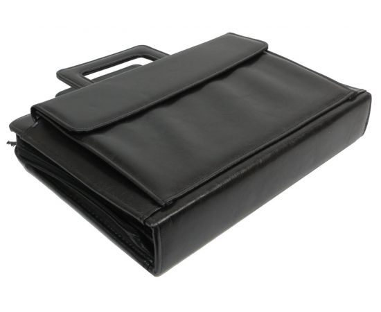 Купить Папка-портфель Jpb из эко кожи черная, фото , изображение 7, характеристики, отзывы