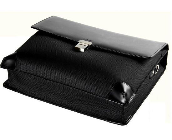 Купить Деловой портфель из кожи и нейлона Fouquet NBC-1002M черный, фото , изображение 3, характеристики, отзывы