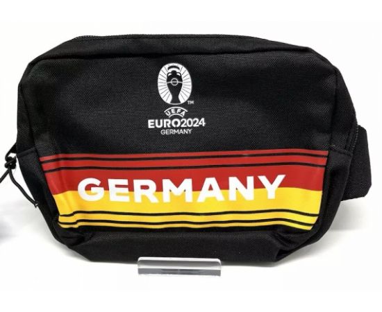 Купить Детская сумка на пояс, бананка Euro2024 Germany черная, фото , изображение 2, характеристики, отзывы