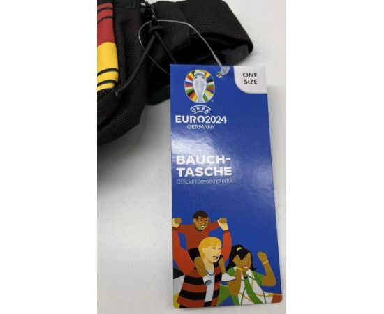 Купить Детская сумка на пояс, бананка Euro2024 Germany черная, фото , изображение 6, характеристики, отзывы