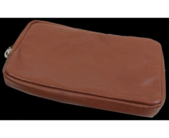 Купить Небольшая кожаная сумка для телефона, документов UP2 Fashion коричневая, фото , изображение 7, характеристики, отзывы