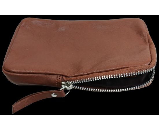 Купить Небольшая кожаная сумка для телефона, документов UP2 Fashion коричневая, фото , изображение 8, характеристики, отзывы