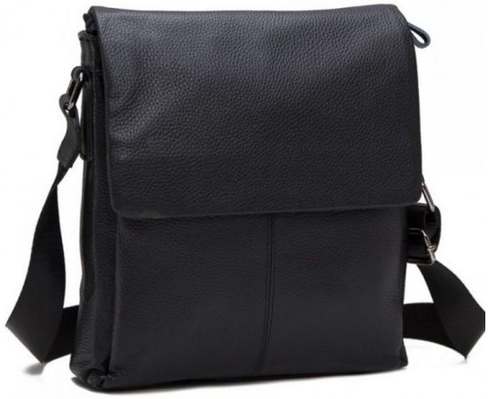 Купить Сумка мужская из натуральной кожи Tiding Bag черная, фото , характеристики, отзывы