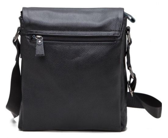 Купить Сумка мужская из натуральной кожи Tiding Bag черная, фото , изображение 3, характеристики, отзывы
