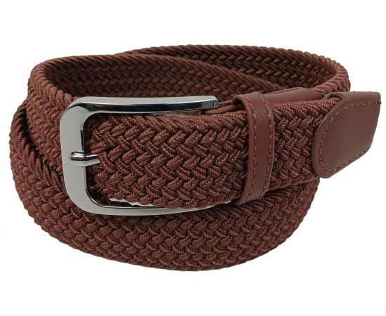 Купить Женский эластичный ремень резинка UP2 Fashion корничневый, фото , изображение 2, характеристики, отзывы