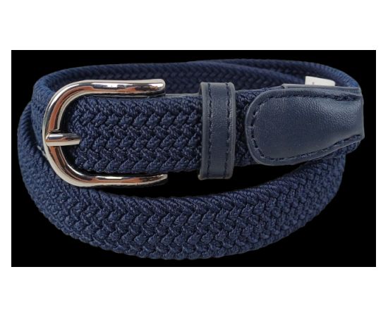 Придбати Эластичный женский ремень резинка Isa-Traesko темно-синий, image , характеристики, відгуки