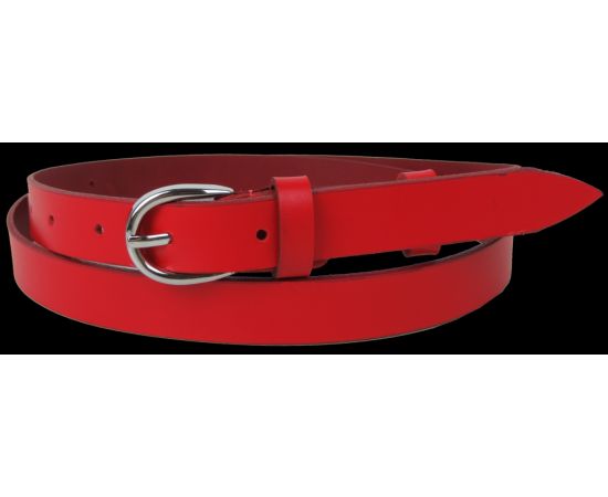 Купить Женский кожаный ремень Skipper 1627-20 красный 2 см, фото , характеристики, отзывы
