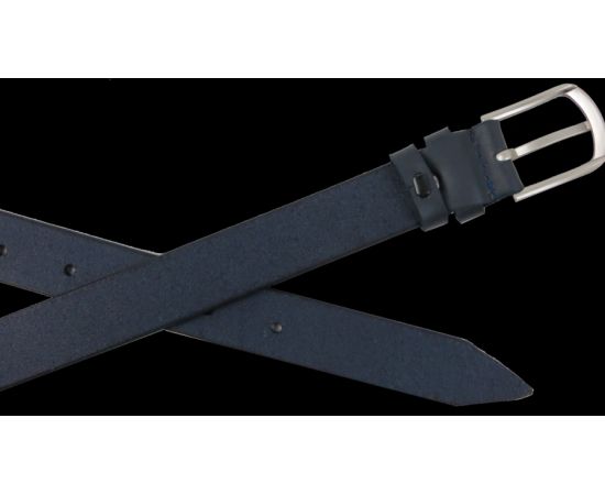 Купить Женский кожаный ремень Skipper ширина 2,5 см, темно-синий, фото , изображение 4, характеристики, отзывы