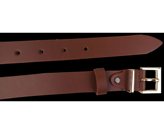 Купить Женский кожаный ремень Skipper, Украний коричневый, ширина 3 см, фото , изображение 6, характеристики, отзывы